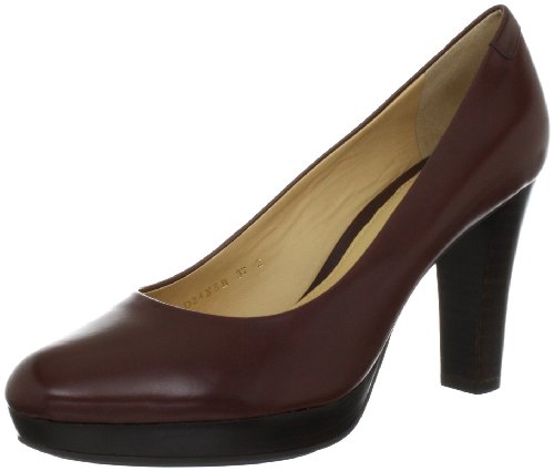 Geox Donna Marian Plateau D24X5B00043C6004 - Zapatos clásicos de Cuero para Mujer, Color marrón, Talla 41