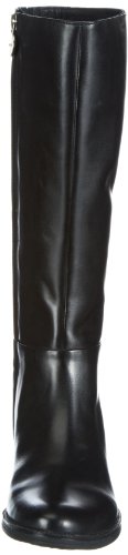 Geox Donna Meldi Stivali, Botas Planas para Mujer, Negro (BLACK C9999), 40 EU