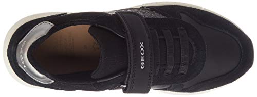 GEOX J ALBEN GIRL A BLACK Girls' Trainers Low-Top Trainers size 33(EU)