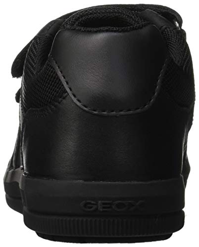Geox J Arzach Boy E, Zapatillas Niños, Negro (Black C9999), 35 EU