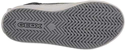 Geox J Kalispera Girl I, Zapatillas Niñas, Gris (Dk Grey C9017), 36 EU