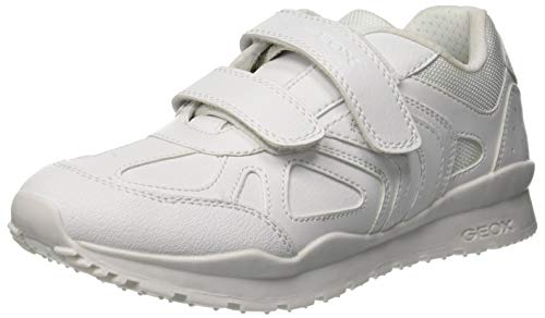 Geox J Pavel F, Zapatillas Hombre, Blanco (White C1000), 37 EU