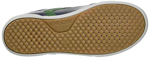 Geox J POSEIDO Boy A, Zapatillas, Azul Marino Verde, 37 EU