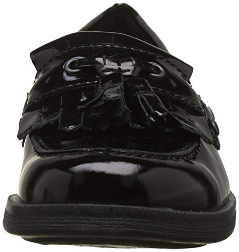 Geox JR Agata A, School Uniform Shoe Mujer, Negro (Black C9999), 39 EU