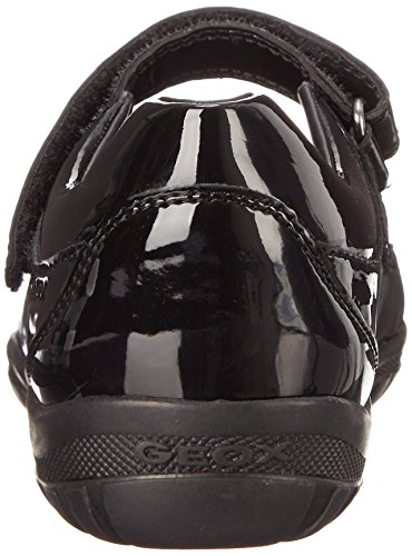 Geox Jr Shadow a, Bailarinas para Niñas, Negro (BLACKC9999), 35 EU