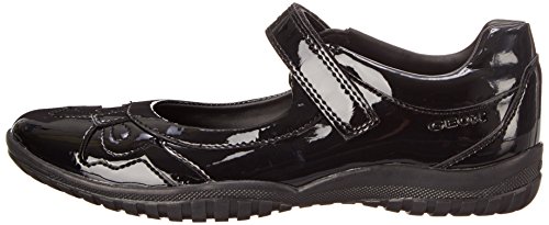 Geox Jr Shadow a, Bailarinas para Niñas, Negro (BLACKC9999), 35 EU
