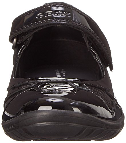 Geox Jr Shadow a, Bailarinas para Niñas, Negro (BLACKC9999), 35 EU