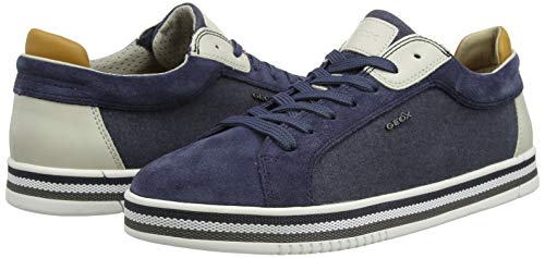 Geox U Eolo A, Zapatillas para Hombre, Azul (Avio C4005), 39 EU