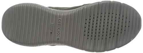 Geox U MONREALE C, Zapatillas Deportivas Hombre, Gris Pardo, 41 EU