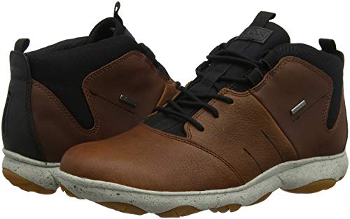 Geox U Nebula 4 X 4 B ABX, Botas Chukka Hombre, Marrón (Brown Cotto/Cognac C6g6n), 44 EU