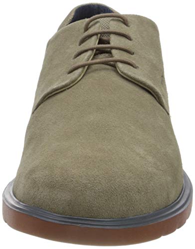 Geox U RAFFAELE B, Zapatos de Cordones Derby Hombre, Gris (Taupe C6029), 42 EU