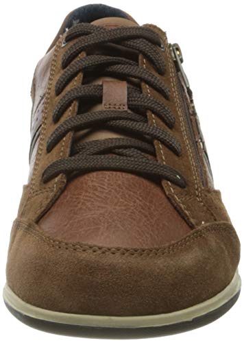 Geox U Renan A, Zapatillas Hombre, Marrón (Browncotto C6003), 40 EU