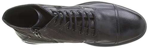 Geox U Terence C, Botas Clasicas Hombre, Negro (Black C9999), 44 EU