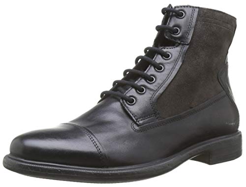 Geox U Terence C, Botas Clasicas Hombre, Negro (Black C9999), 44 EU