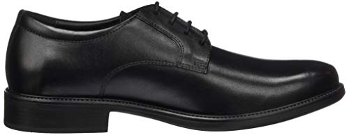 Geox Uomo Carnaby D, Zapatos de Cuero con Cordones para Hombre, Negro (Black 9999), 42 EU