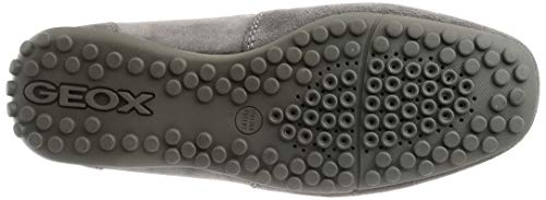 Geox UOMO Snake Mocassino, Mocasines Hombre, Gris (Grey C1006), 42 EU