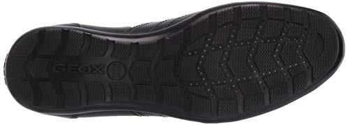 Geox UOMO Symbol B, Oxford Hombre, Negro (Black C9999), 46 EU