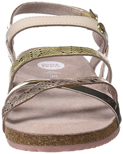Gioseppo 43830, Sandalias con Punta Abierta para Mujer, (Multicolor), 36 EU