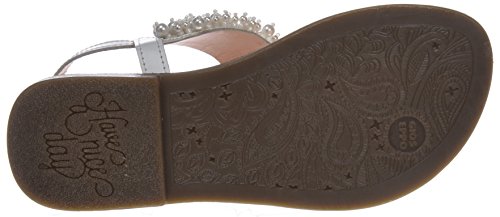 Gioseppo 43893, Sandalias con Punta Abierta Mujer, Blanco (White), 39 EU