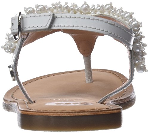 Gioseppo 43893, Sandalias con Punta Abierta Mujer, Blanco (White), 39 EU
