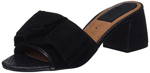 Gioseppo 44088, Zapatos de tacón con Punta Abierta para Mujer, Negro (Black), 38 EU