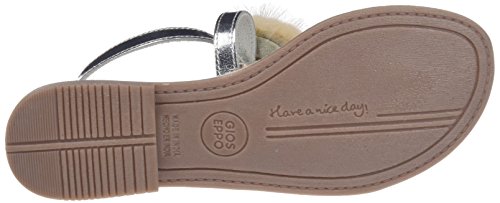 Gioseppo 45329, Sandalias con Plataforma para Mujer, Plateado (Silver), 40 EU