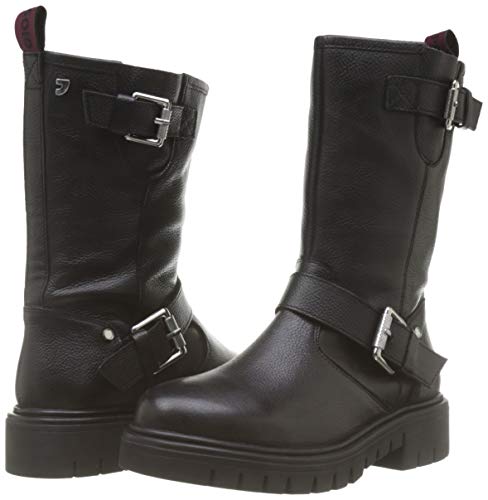 Gioseppo 56588, Botas Slouch Mujer, Negro (Negro Negro), 38 EU