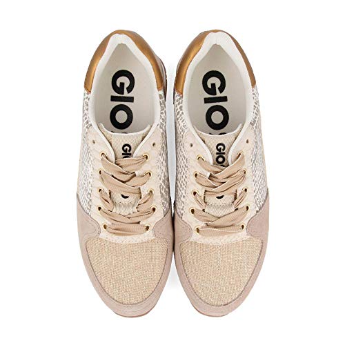 Gioseppo ITTRE, Zapatillas para Mujer, Beige (Beig Beig), 36 EU