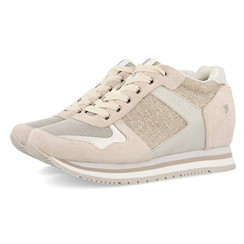Gioseppo Nassau, Zapatillas para Mujer, Plata, 39 EU