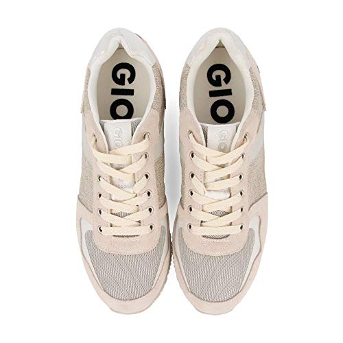 Gioseppo Nassau, Zapatillas para Mujer, Plata, 39 EU