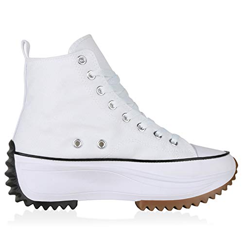 Giralin Zapatillas con plataforma para mujer con tacón de bloque y suela de perfil, color, talla 41 EU