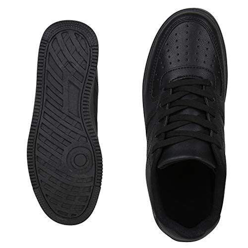 Giralin Zapatillas de plataforma para mujer con suela de perfil, color Negro, talla 37 EU