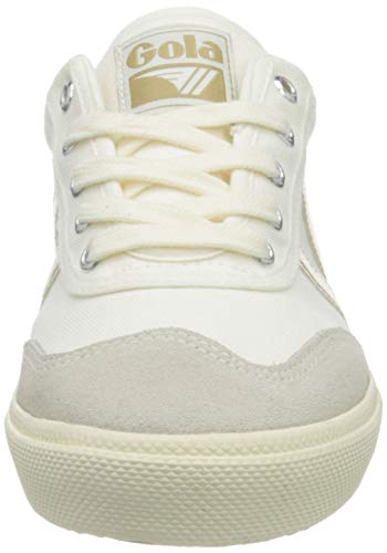 Gola Badminton, Zapatillas Mujer, Oro Blanco Roto, 38 EU