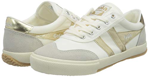 Gola Badminton, Zapatillas Mujer, Oro Blanco Roto, 38 EU