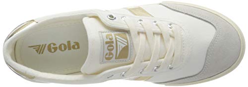 Gola Badminton, Zapatillas Mujer, Oro Blanco Roto, 38 EU