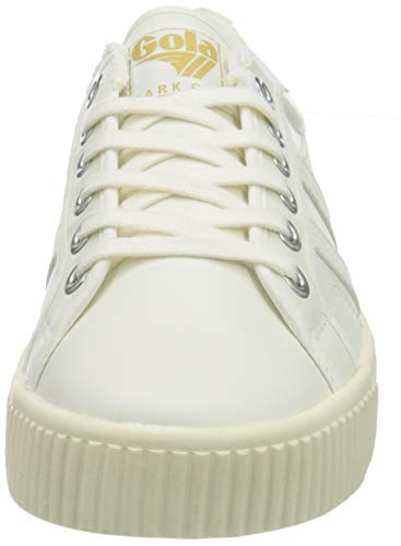 Gola Baseline Mark Cox Leather, Zapatillas Mujer, Blanco Roto, 38 EU