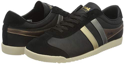 Gola Bullet Trident, Zapatillas Mujer, Bronce Negro Oro, 41 EU