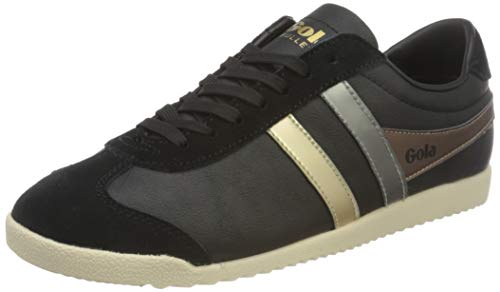 Gola Bullet Trident, Zapatillas Mujer, Bronce Negro Oro, 41 EU