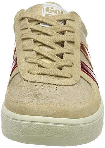 Gola Grandslam Shimmer Flare, Zapatillas Mujer, Dorado, 38 EU
