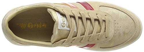 Gola Grandslam Shimmer Flare, Zapatillas Mujer, Dorado, 38 EU