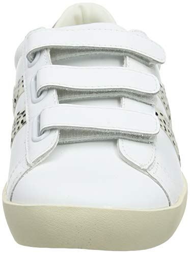 Gola Nova Velcro Safari, Zapatillas Mujer, White Cheetah Nude, 41 EU