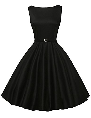 Grace Karin - Vestido sin mangas de la vendimia para mujer, 13#, talla S