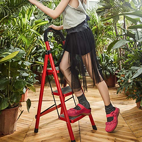 gracosy Zuecos para Mujer Cuero PU Verano Loafer Tacón Bajo Mules Zapatillas de Playa Planos Zapatos Antideslizantes Sandalias Mary Jane Zapatilla