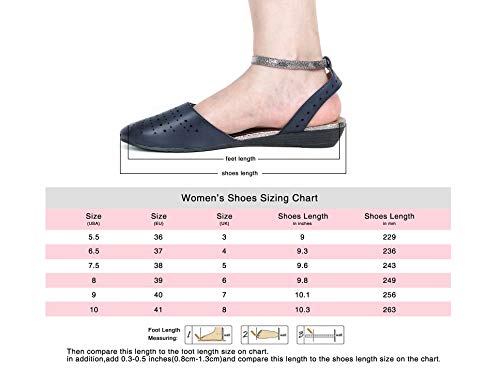 Greatonu Sandalias de Cuña Baja Azul de Primavera y Verano Moda Cómoda de Playa para Mujer Tamaña 39 EU