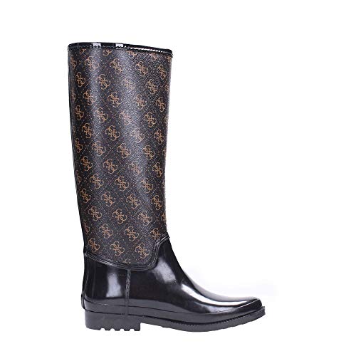 Guess Eberto Botas Mujeres Negro/Marrón - 35 - Botas Urbanas Shoes