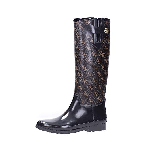Guess Eberto Botas Mujeres Negro/Marrón - 35 - Botas Urbanas Shoes