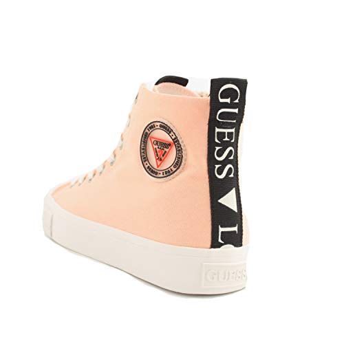 Guess FL5ERHFAB12 - Zapatillas altas de lona Rosa Size: 37 EU