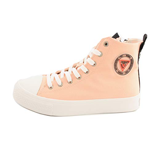 Guess FL5ERHFAB12 - Zapatillas altas de lona Rosa Size: 37 EU