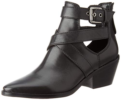 Guess I-Neviah-EU, Mocasn Plano Mujer, Negro, 40