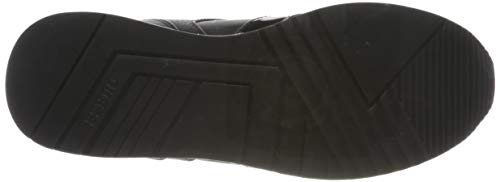 Guess Motiv/Active Lady/Leather Like, Oxford Plano Mujer, Negro, 38 EU